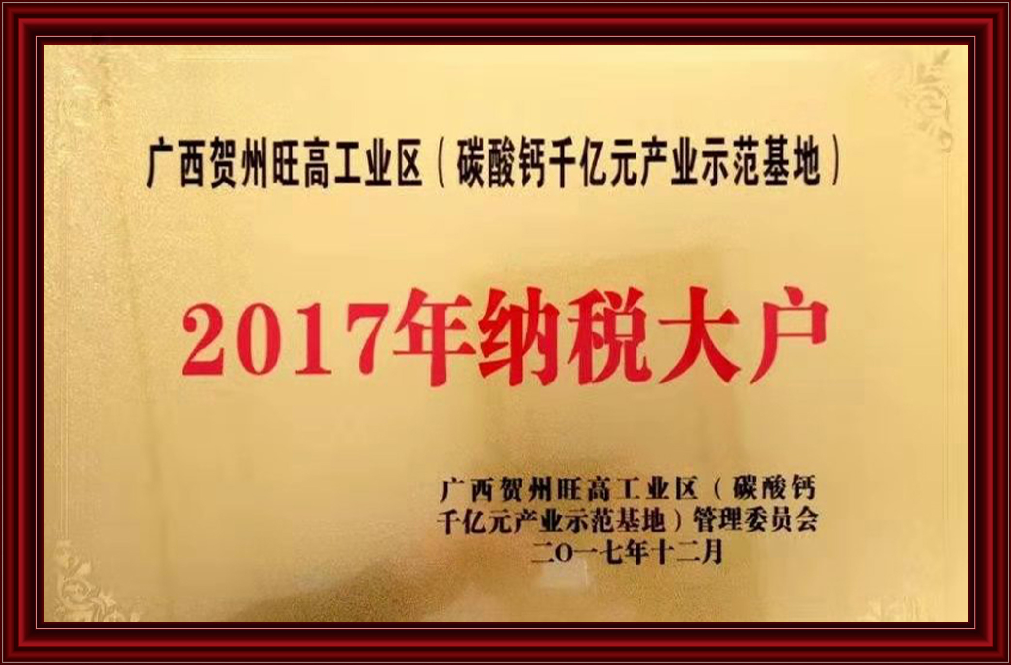 2017納稅大戶(hù)